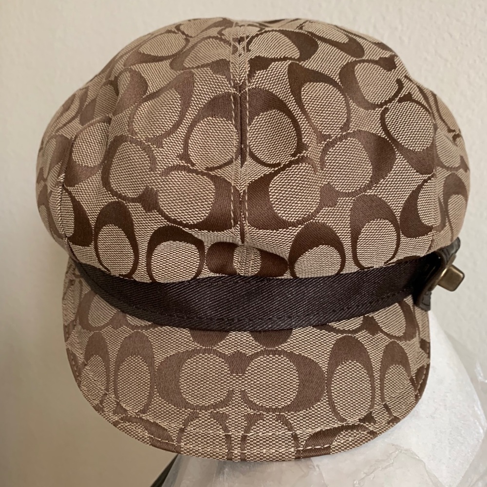 Coach classic pattern hat